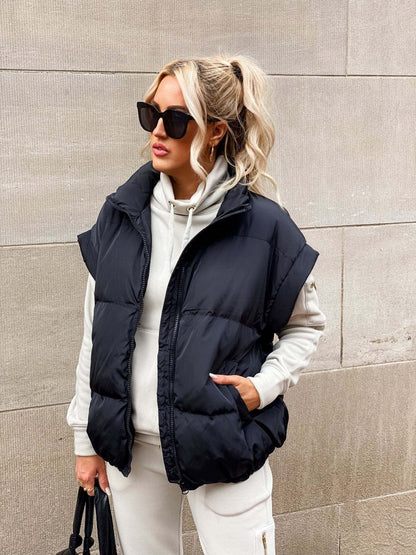 Doudoune sans manches pour femme