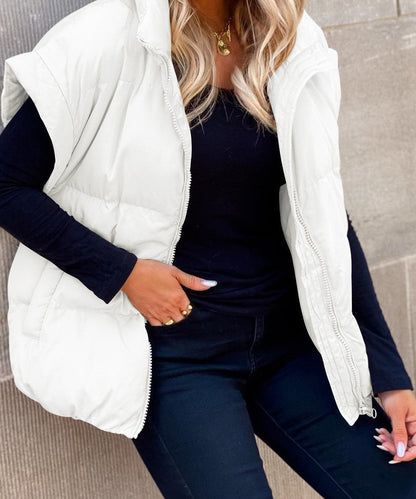 Doudoune sans manches pour femme