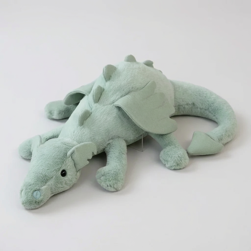 Dragon en peluche avec ailes pour enfants
