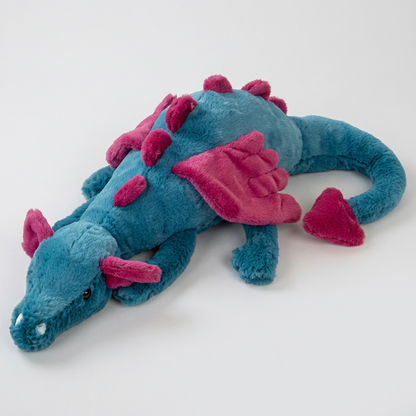 Dragon en peluche avec ailes pour enfants