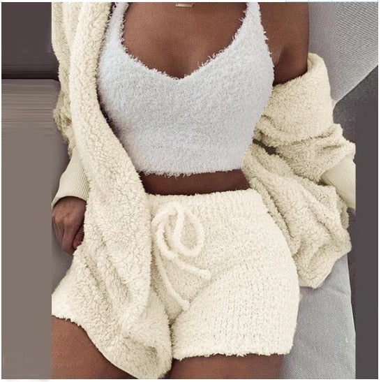 Ensemble 3 pièces confortable | chaud et élégant pour toutes les occasions
