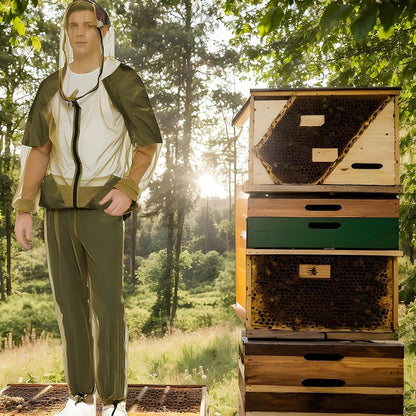 Ensemble anti-moustiques à capuche - protection légère pour l'extérieur
