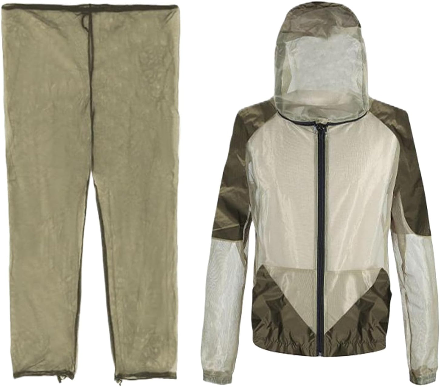 Ensemble anti-moustiques à capuche - protection légère pour l'extérieur