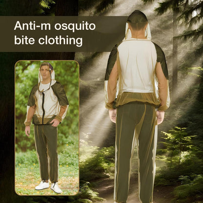 Ensemble anti-moustiques à capuche - protection légère pour l'extérieur