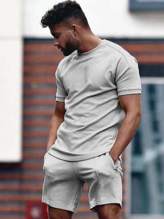 Ensemble d’été décontracté, robuste et confortable pour homme