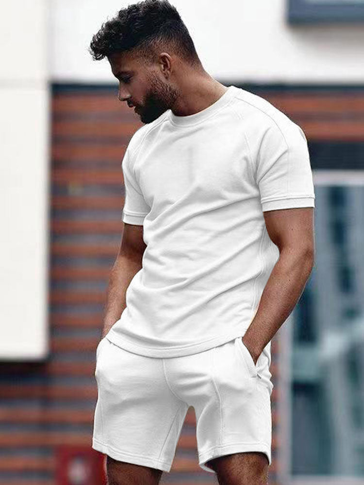 Ensemble d’été décontracté, robuste et confortable pour homme