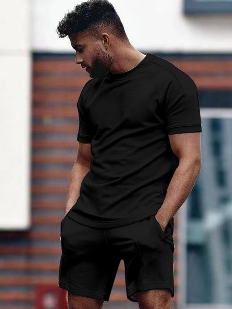 Ensemble d’été décontracté, robuste et confortable pour homme