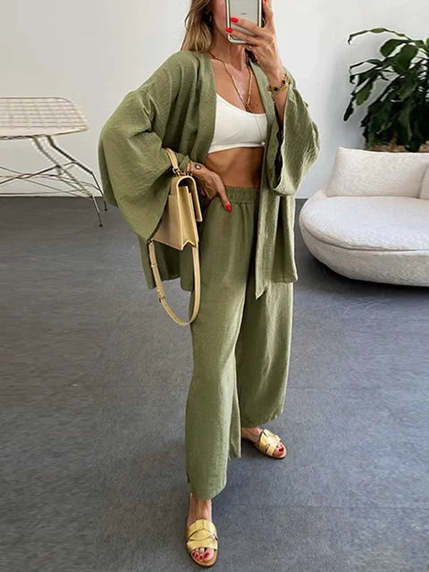 Ensemble d’été en lin