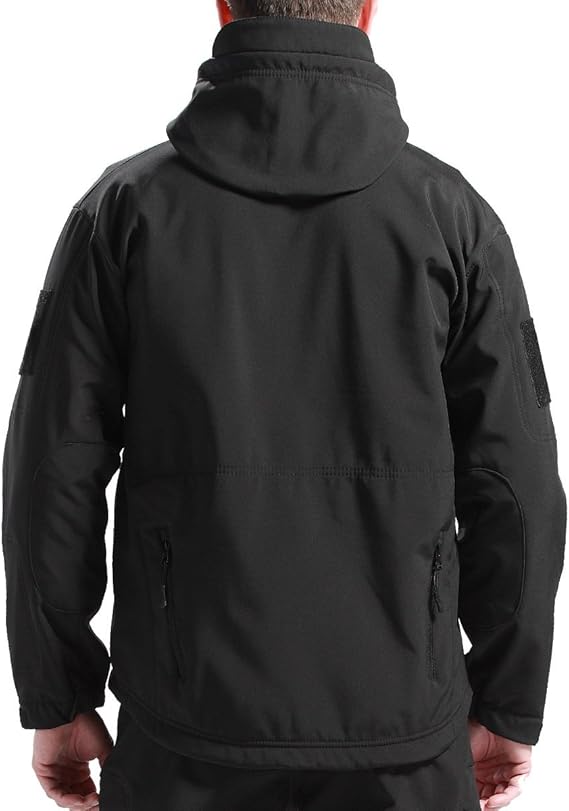 Ensemble d’extérieur imperméable et coupe-vent avec doublure polaire et six poches