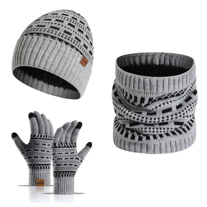 Ensemble d’hiver 3 pièces | Ensemble chaud et stylé pour un hiver au chaud