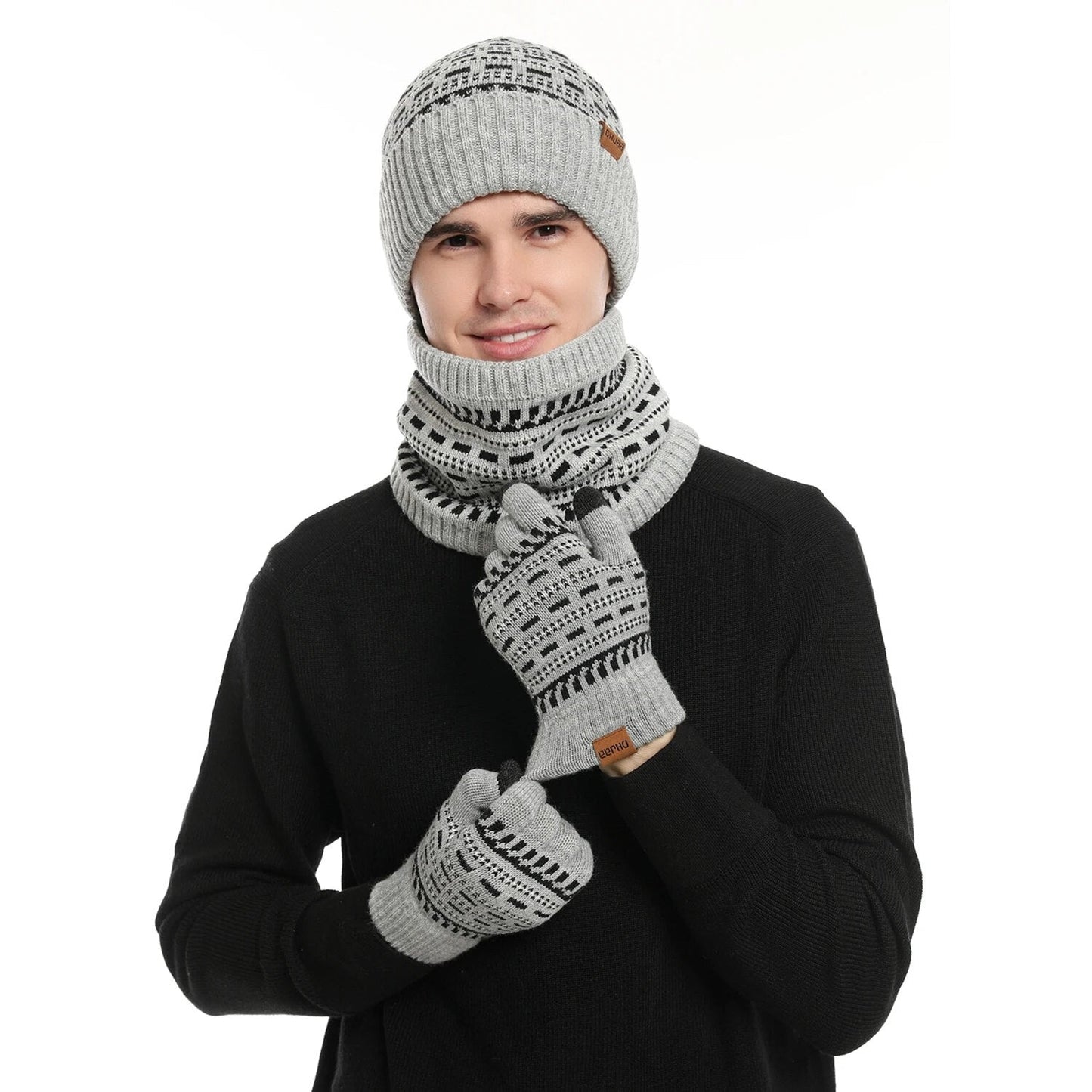 Ensemble d’hiver 3 pièces | Ensemble chaud et stylé pour un hiver au chaud