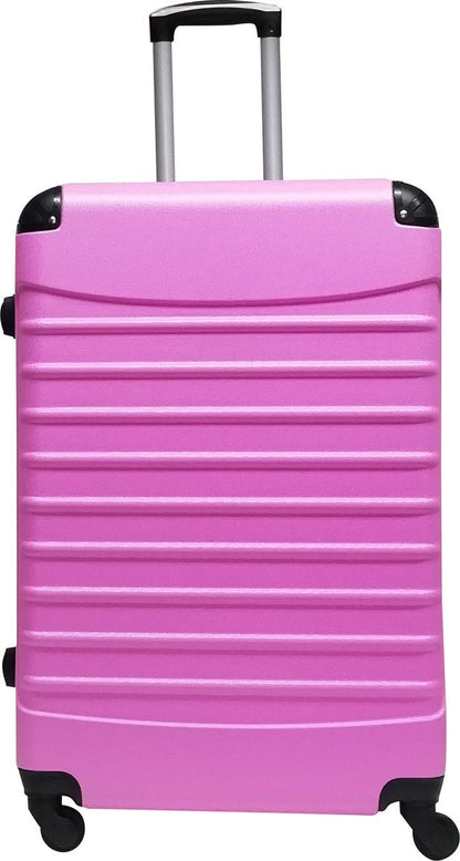 Ensemble de 2 valises à coque rigide unisexe et résistantes pour le voyage