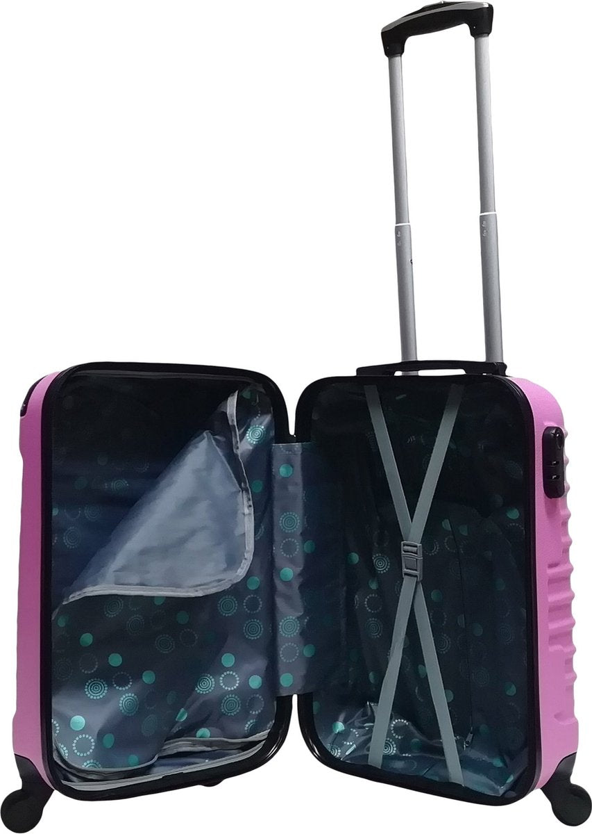 Ensemble de 2 valises à coque rigide unisexe et résistantes pour le voyage
