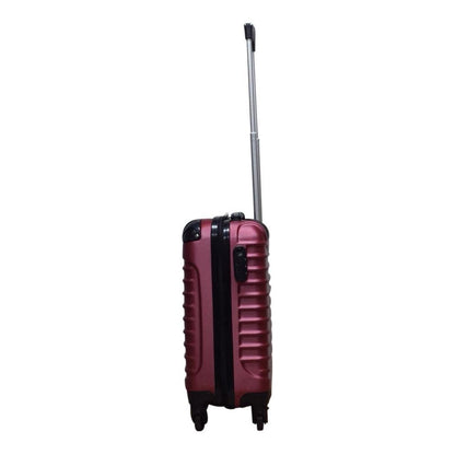 Ensemble de 2 valises rigides unisexes de voyage