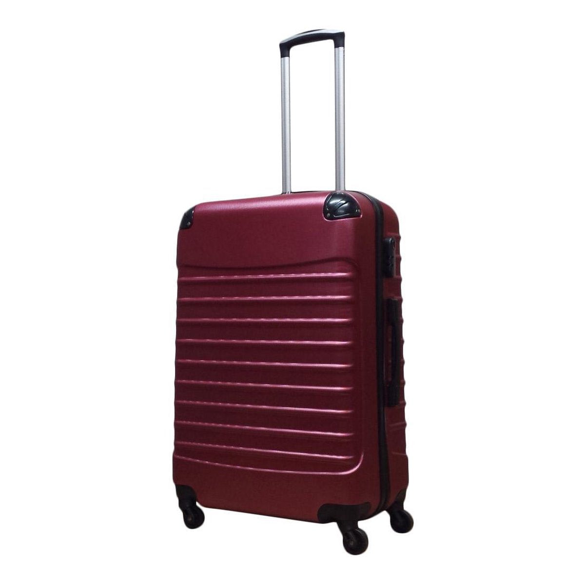 Ensemble de 2 valises rigides unisexes de voyage