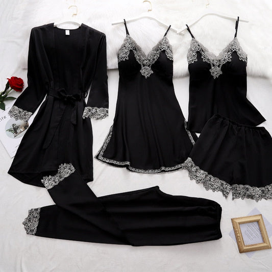 Ensemble de pyjama en satin de luxe