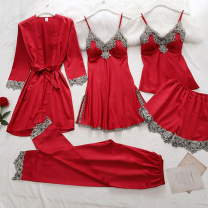 Ensemble de pyjama en satin de luxe