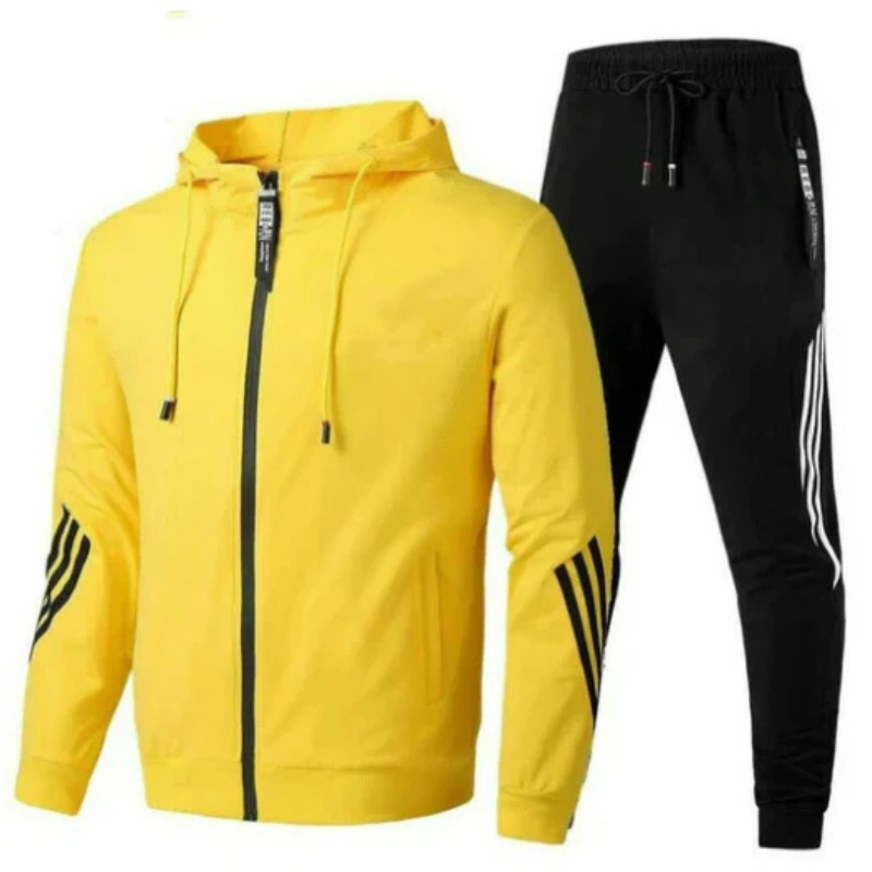 Ensemble de survêtement 2 pièces pour homme - sportif et élégant