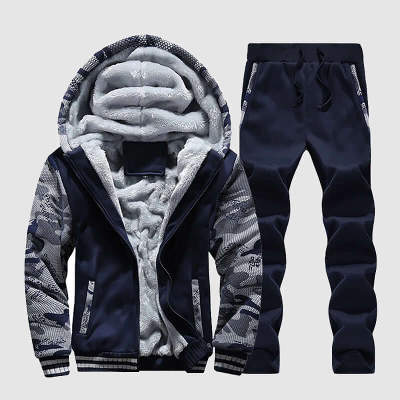 Ensemble de survêtement en polaire pour homme