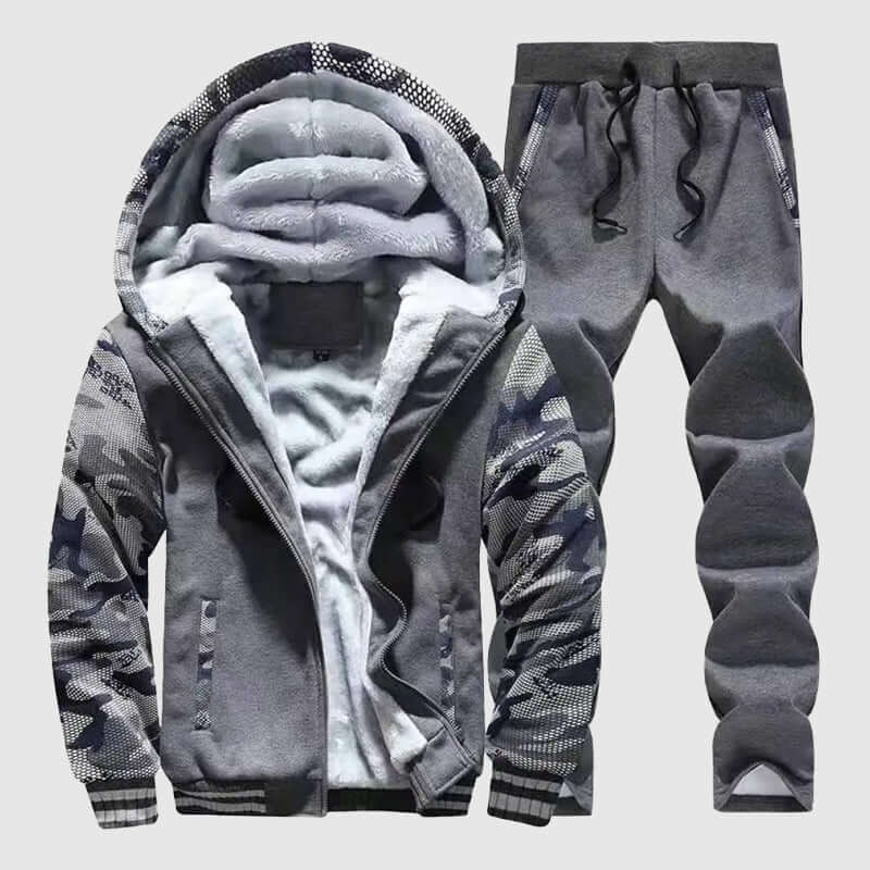 Ensemble de survêtement en polaire pour homme