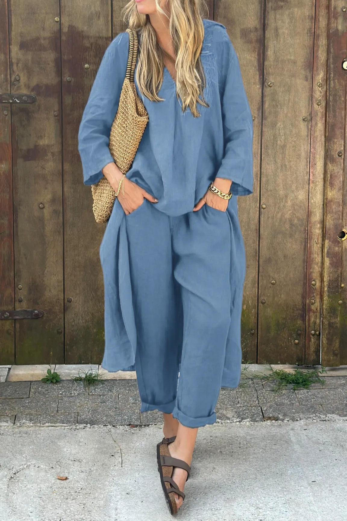 Ensemble deux pièces chic et confortable