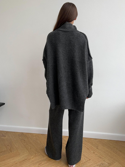 Ensemble deux pièces oversize pour femme