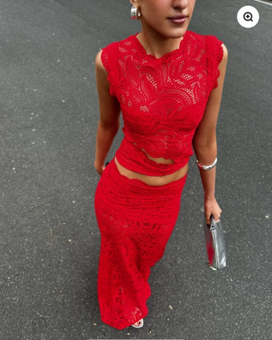 Ensemble en dentelle pour femme