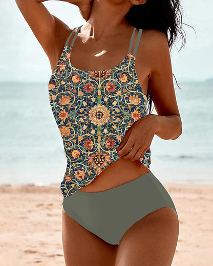 Ensemble tankini femme | Style bohème et confort estival