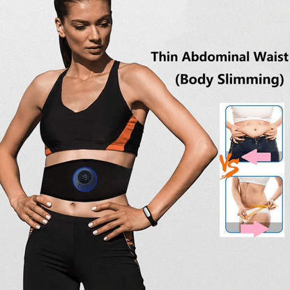 Entraîneur abdominal EMS – stimulateur musculaire abdominal à 19 niveaux pour le renforcement du tronc