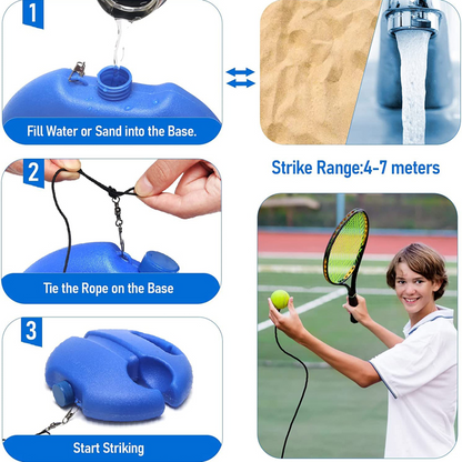 Entraîneur de tennis solo