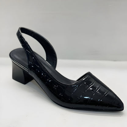 Escarpins orthopédiques à bride arrière pour femme