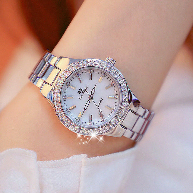 Esmée montre femme à quartz en acier inoxydable 32 mm argent