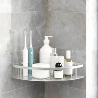 Étagère d’angle de douche à fixation adhésive