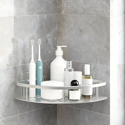 Étagère d’angle de douche à fixation adhésive
