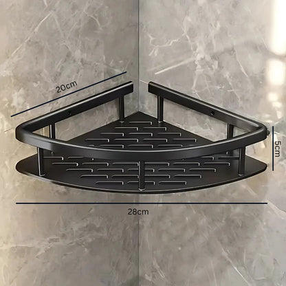 Étagère d’angle de douche à fixation adhésive