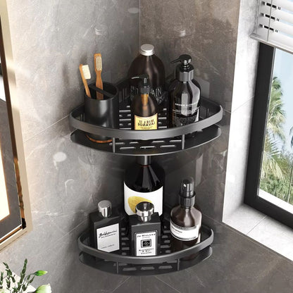 Étagère d’angle de douche à fixation adhésive
