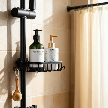 Étagère de douche – antirouille, gain de place et facile à installer