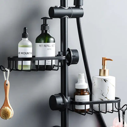 Étagère de douche – pratique, en acier inoxydable et gain de place