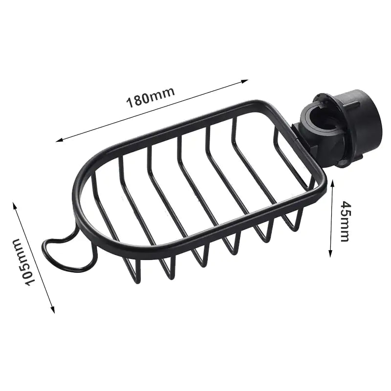 Étagère de douche – pratique, en acier inoxydable et gain de place