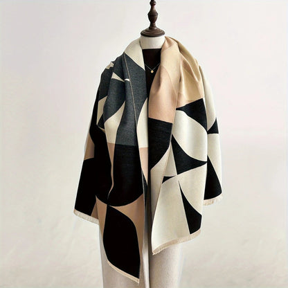 Étole-poncho convertible