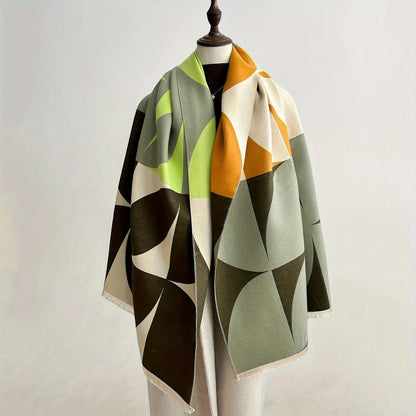 Étole-poncho convertible