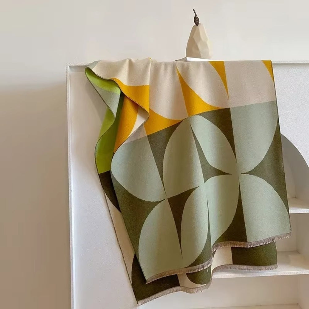 Étole-poncho convertible