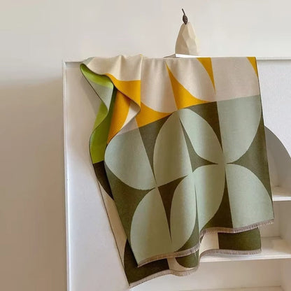 Étole-poncho convertible