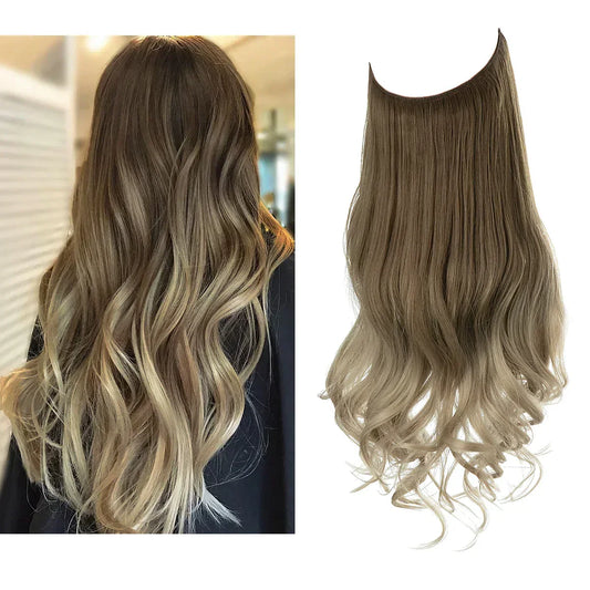 Extensions de cheveux naturels, qualité Remy, volume et longueur sans démarcation