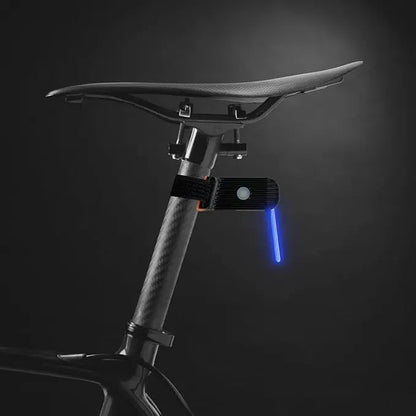 Feu arrière de vélo rechargeable en forme de tube