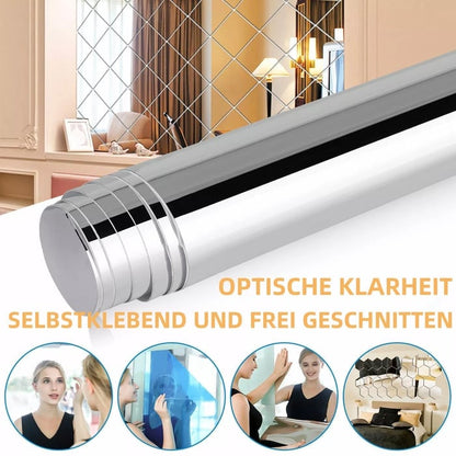 Feuille miroir flexible - incassable et sans danger
