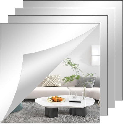Feuille miroir flexible - incassable et sans danger