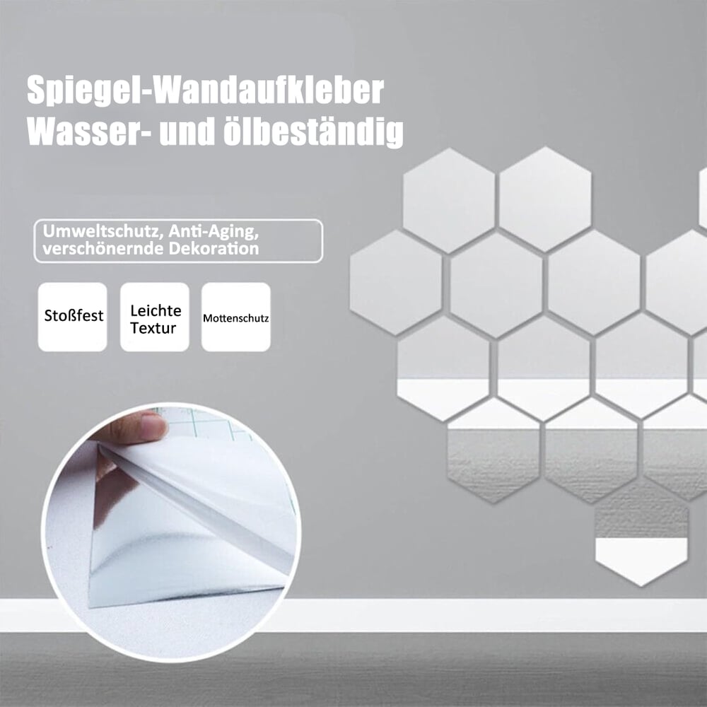 Feuille miroir flexible - incassable et sans danger