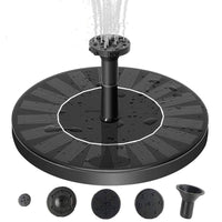 Fontaine solaire pour piscine, étang et décoration de jardin