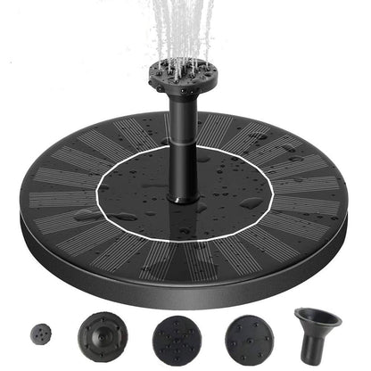 Fontaine solaire pour piscine, étang et décoration de jardin